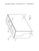 CARTON HAVING MODIFIED END FLAPS FOR IMPROVED STACKING STRENGTH AND INCLUDING EASY OPENING FEATURE diagram and image