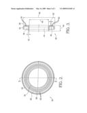 Internal lower fuel injector filter diagram and image