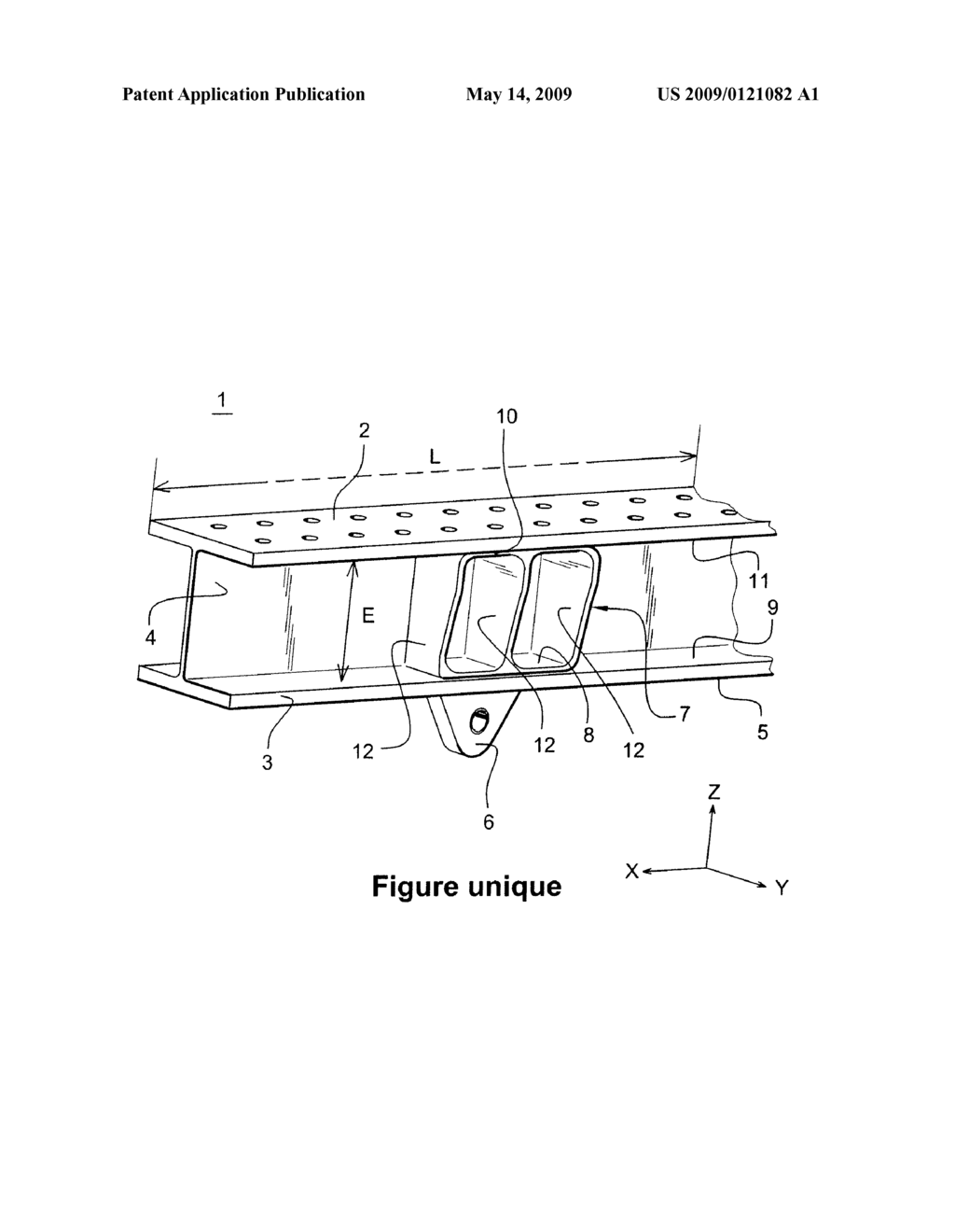 Method of locally reinforcing a composite element and reinforced aircraft wing structure central box section - diagram, schematic, and image 02