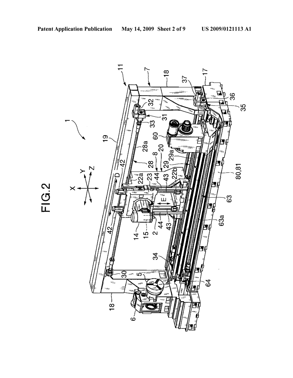 MACHINE TOOL - diagram, schematic, and image 03