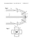 Single wavelength stimulated emission depletion microscopy diagram and image