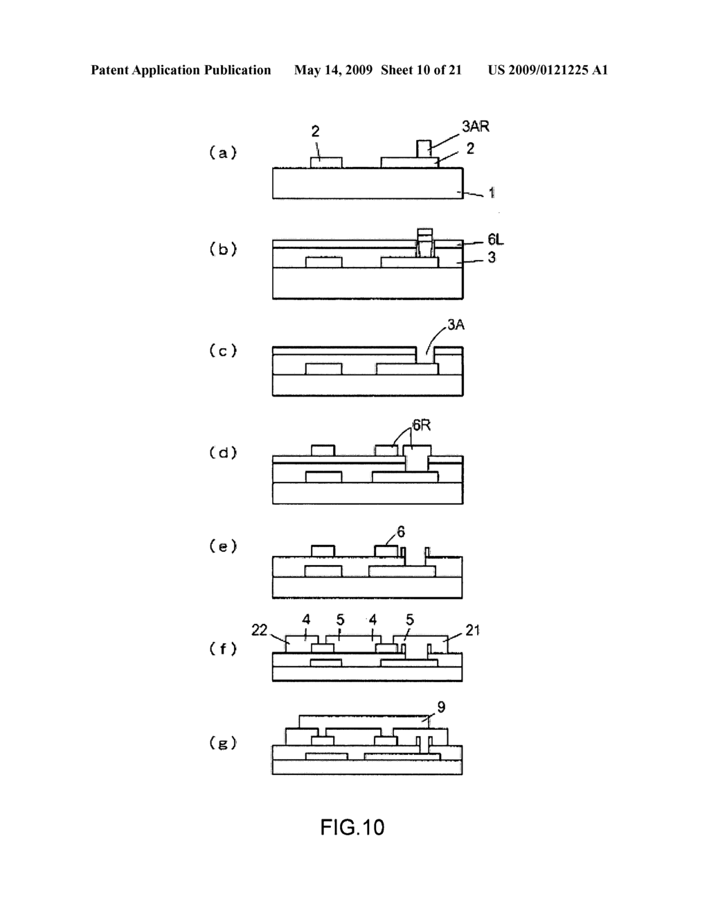 Thin film transistor, method for manufacturing the same and display using the same - diagram, schematic, and image 11