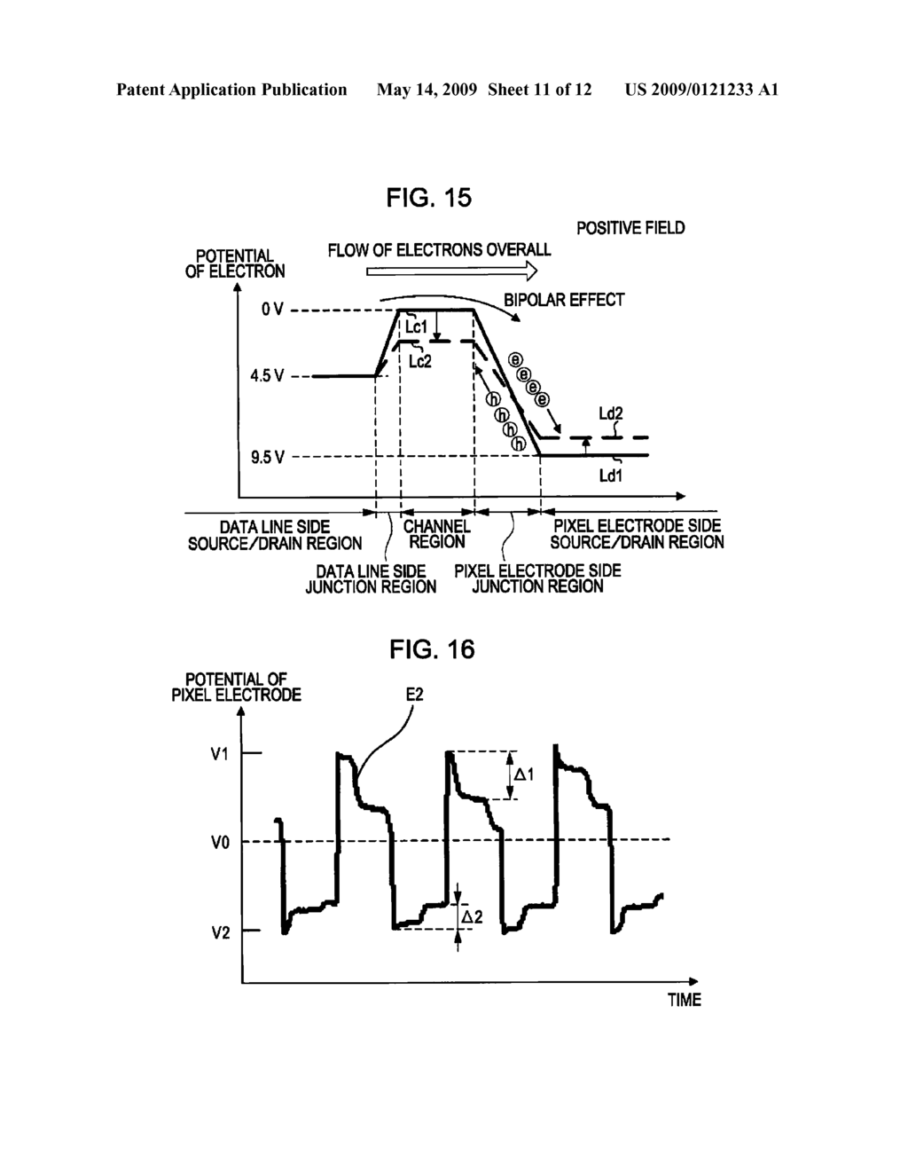 ELECTRO-OPTICAL DEVICE AND ELECTRONIC APPARATUS - diagram, schematic, and image 12