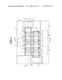 LED ARRAY FOR MICRODISPLAYS OR LIKE APPLICATIONS, AND METHOD OF FABRICATION diagram and image