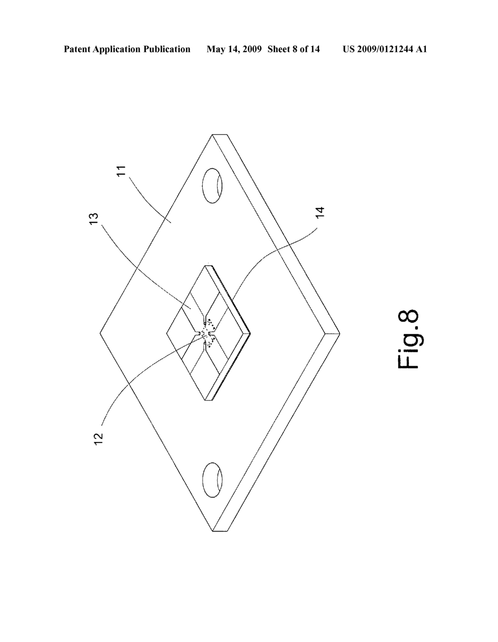 LED packaging structure and production method thereof - diagram, schematic, and image 09