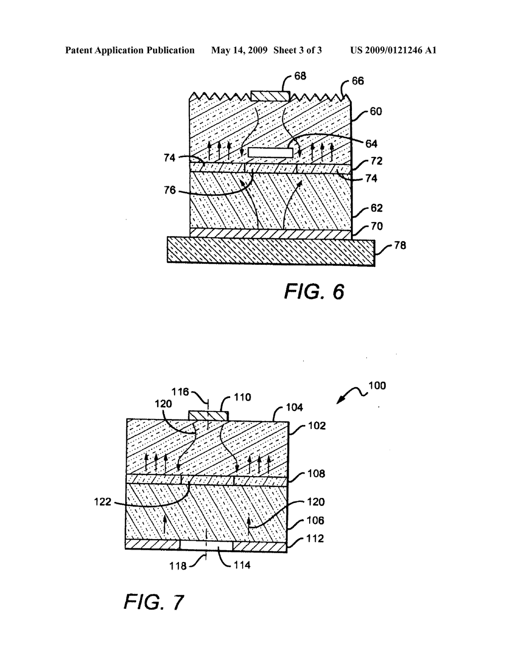 LED with current confinement structure and surface roughening - diagram, schematic, and image 04