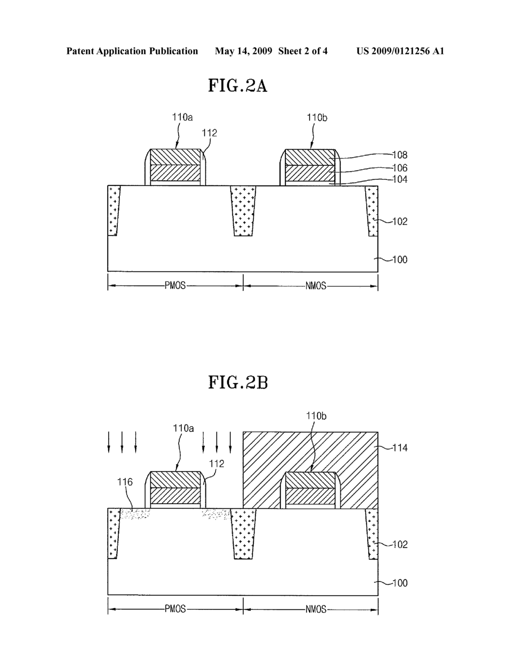 SEMICONDUCTOR DEVICE WITH IMPROVED SHORT CHANNEL EFFECT OF A PMOS AND STABILIZED CURRENT OF AN NMOS AND METHOD FOR MANUFACTURING THE SAME - diagram, schematic, and image 03