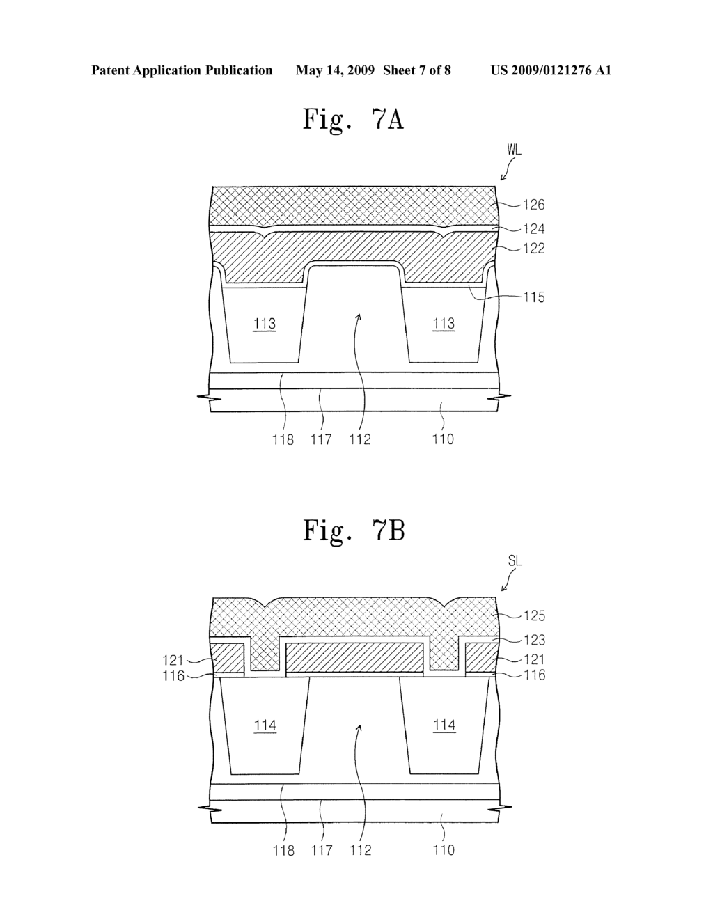 NONVOLATILE MEMORY DEVICES WITH RECESSED WORD LINES - diagram, schematic, and image 08