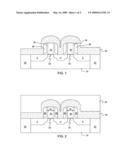 METHOD AND STRUCTURE FOR REDUCING INDUCED MECHANICAL STRESSES diagram and image