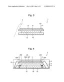 Semiconductor device having spacer formed on semiconductor chip connected with wire diagram and image