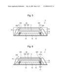 Semiconductor device having spacer formed on semiconductor chip connected with wire diagram and image