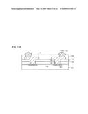 BOARD ADAPTED TO MOUNT AN ELECTRONIC DEVICE, SEMICONDUCTOR MODULE AND MANUFACTURING METHOD THEREFORE, AND PORTABLE DEVICE diagram and image