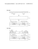 BOARD ADAPTED TO MOUNT AN ELECTRONIC DEVICE, SEMICONDUCTOR MODULE AND MANUFACTURING METHOD THEREFORE, AND PORTABLE DEVICE diagram and image