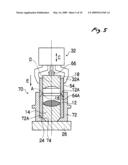 APPARATUS FOR MOLDING OPTICAL ELEMENT AND METHOD FOR MOLDING OPTICAL ELEMENT diagram and image