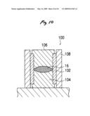 APPARATUS FOR MOLDING OPTICAL ELEMENT AND METHOD FOR MOLDING OPTICAL ELEMENT diagram and image