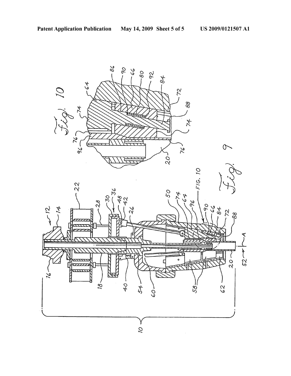 Apparatus for gripping a down hole tubular for use in a drilling machine - diagram, schematic, and image 06