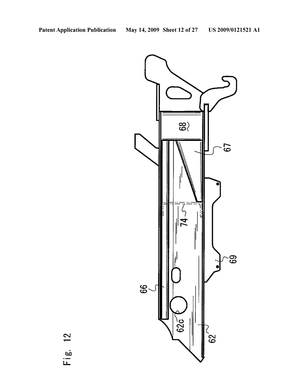 Frame Structure for Working Vehicle - diagram, schematic, and image 13