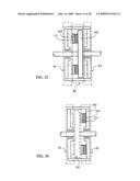 Electric machinery of permeable polar face & magnetic circuit sandwiched PM magnetic pole diagram and image