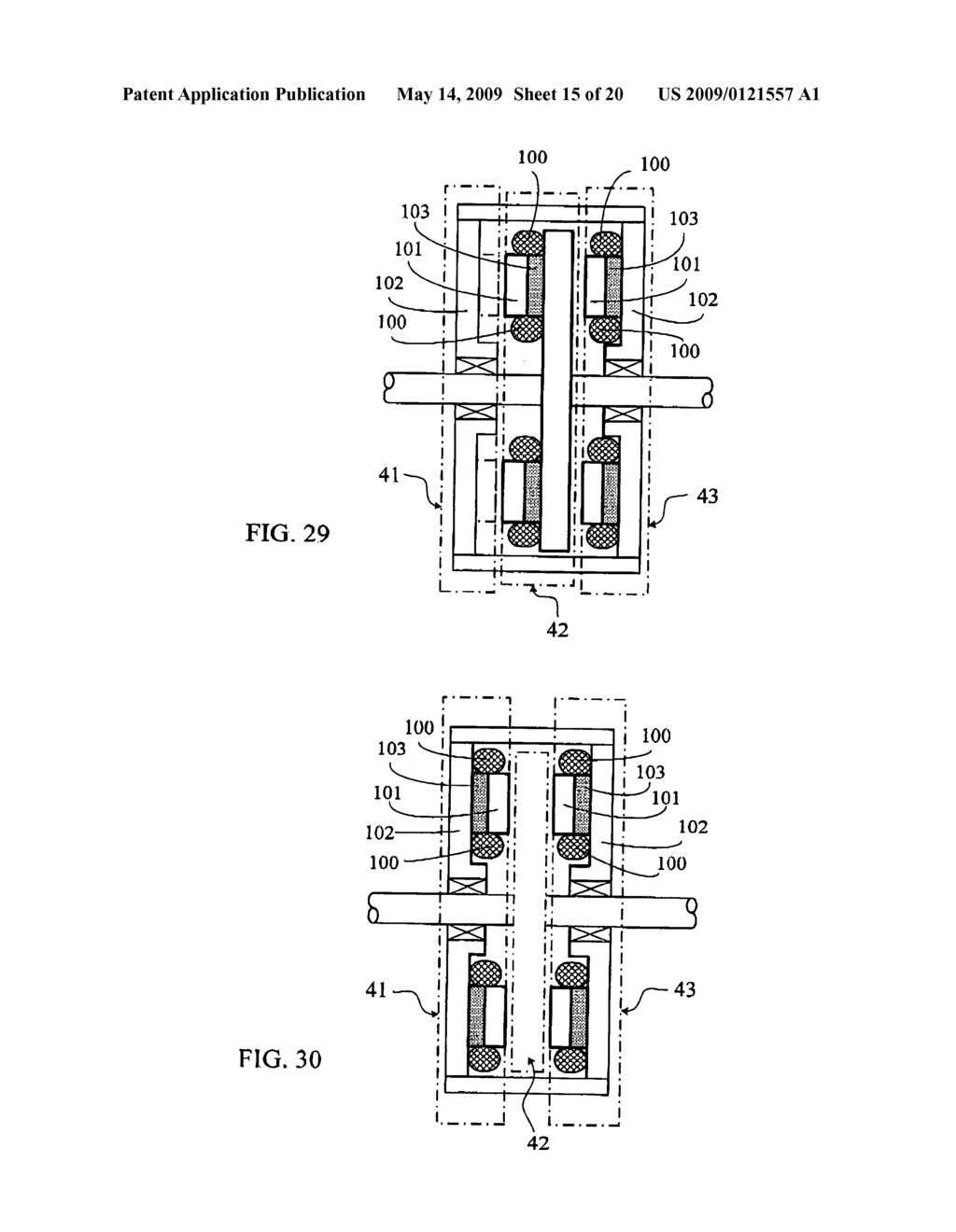 Electric machinery with a conduction winding excited magnetic poles sandwiched PM magnetic pole - diagram, schematic, and image 16