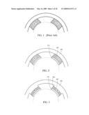 Electric machinery of permeable polar face & magnetic circuit sandwiched PM magnetic pole diagram and image