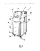 MOBILE FUNCTIONAL HOSPITAL UNIT FOR THE TEMPORARY DISTRUBUTION OF MEDICAL FLUIDS diagram and image