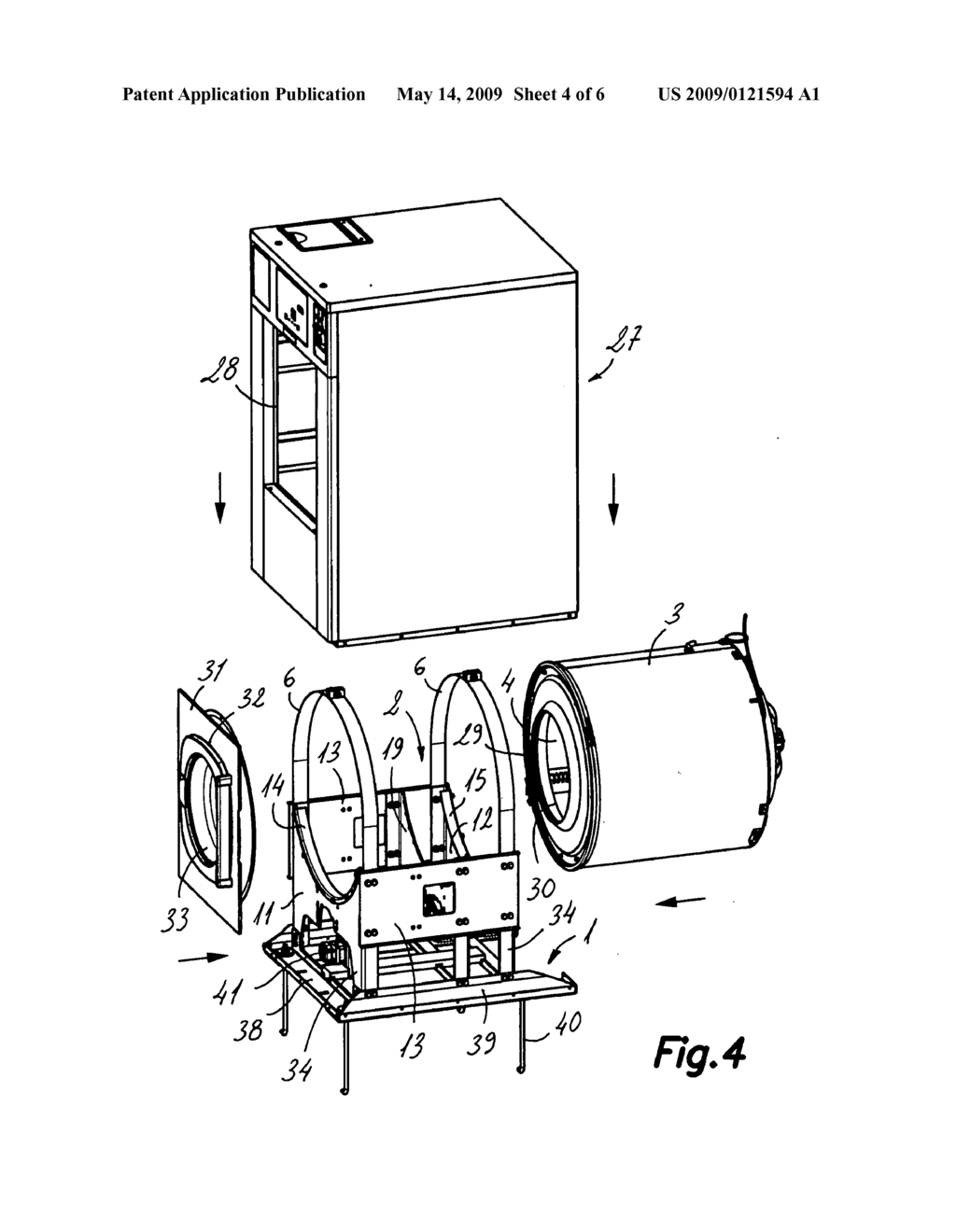 Support Structure for a Clothes Washing Machine - diagram, schematic, and image 05