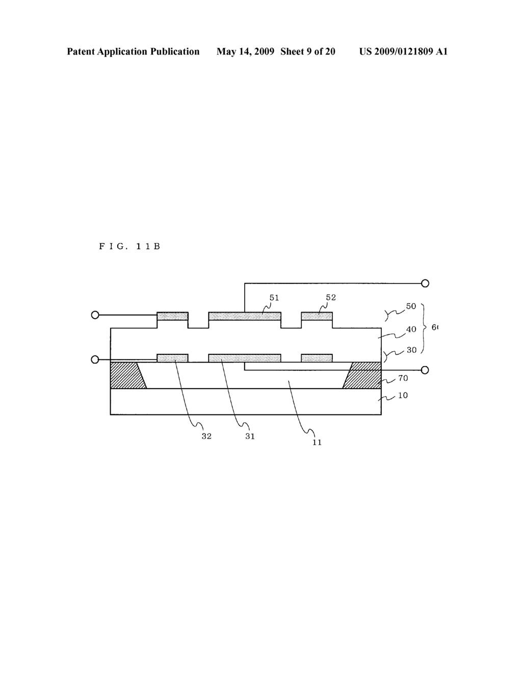 Thin Film Elastic Wave Resonator - diagram, schematic, and image 10