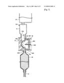 Liquid blocking Apparatus and System Equipped with an Alarm or Wireless Calling Device and a Storing Bag diagram and image