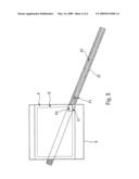 METHOD AND DEVICE FOR DISPLAYING PART OF AN AIRPORT ON A VIEWING SCREEN diagram and image