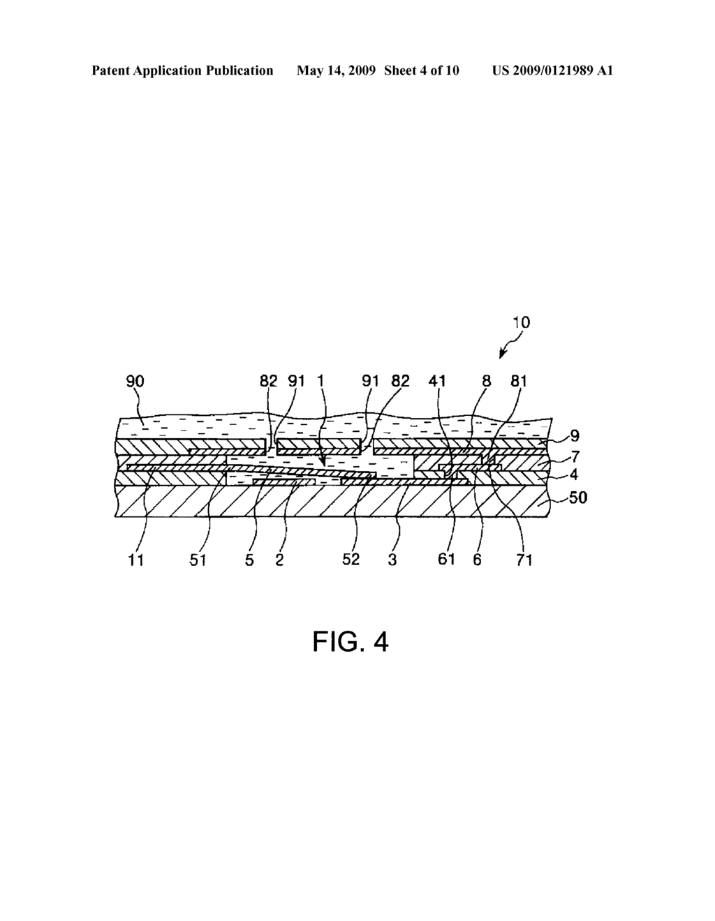 ACTIVE MATRIX DEVICE, ELECTROOPTIC DISPLAY, AND ELECTRONIC APPARATUS - diagram, schematic, and image 05