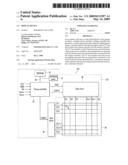 Display device diagram and image