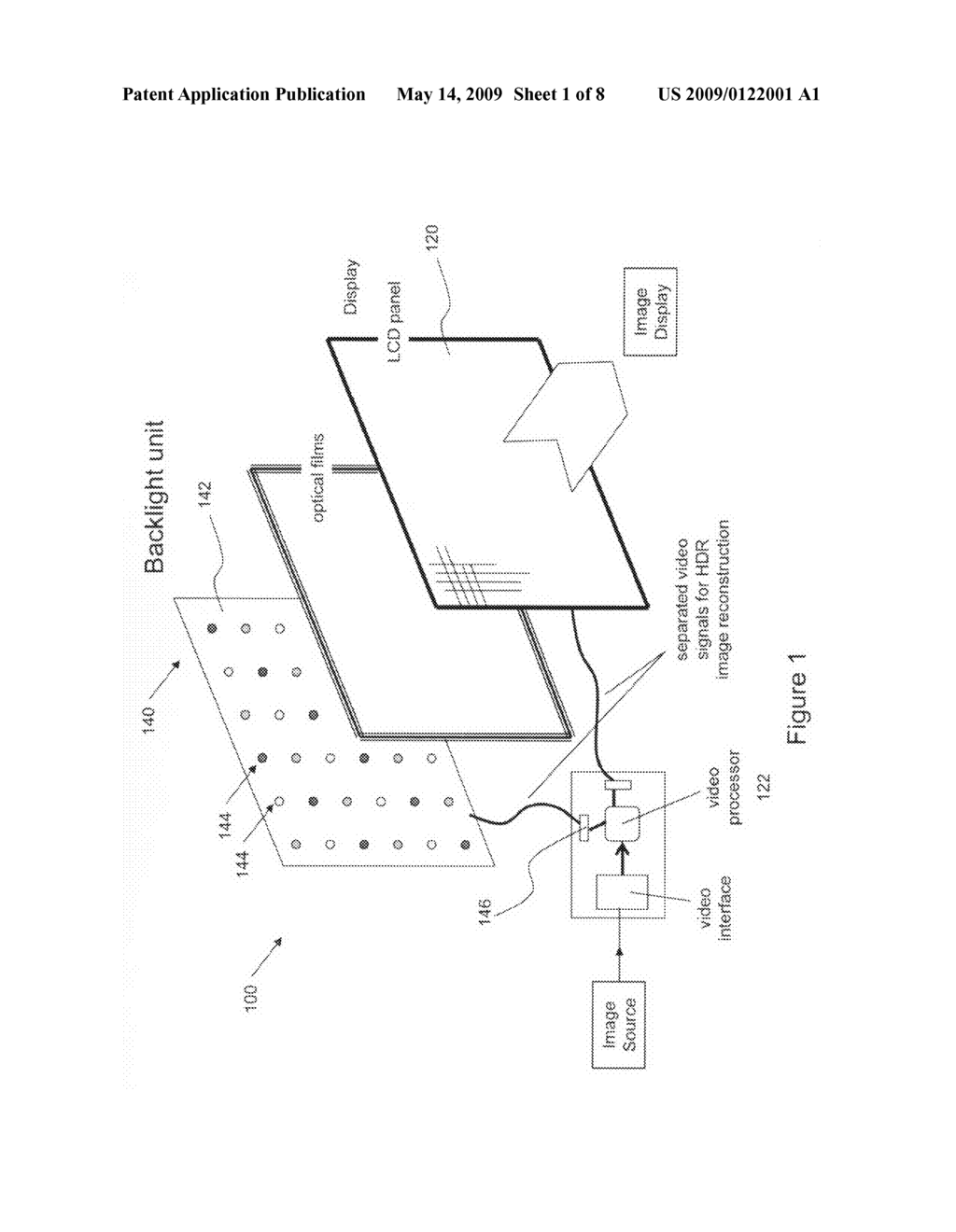 Method and apparatus for image display with backlight illumination - diagram, schematic, and image 02