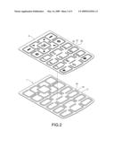 Keypad Panel Assembly Having Laterally-Illuminated Keypad Surface diagram and image