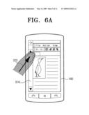 METHOD FOR DISPLAYING CONTENT AND ELECTRONIC APPARATUS USING THE SAME diagram and image