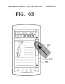 METHOD FOR DISPLAYING CONTENT AND ELECTRONIC APPARATUS USING THE SAME diagram and image