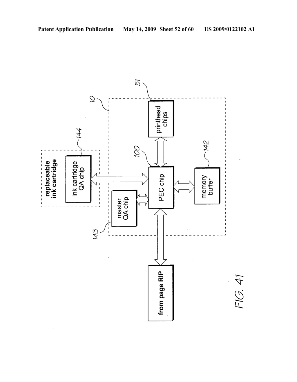 PRINTER ASSEMBLY HAVING A SUPPORT FRAME FOR SUPPORTING A PRINTHEAD ARRANGEMENT - diagram, schematic, and image 53