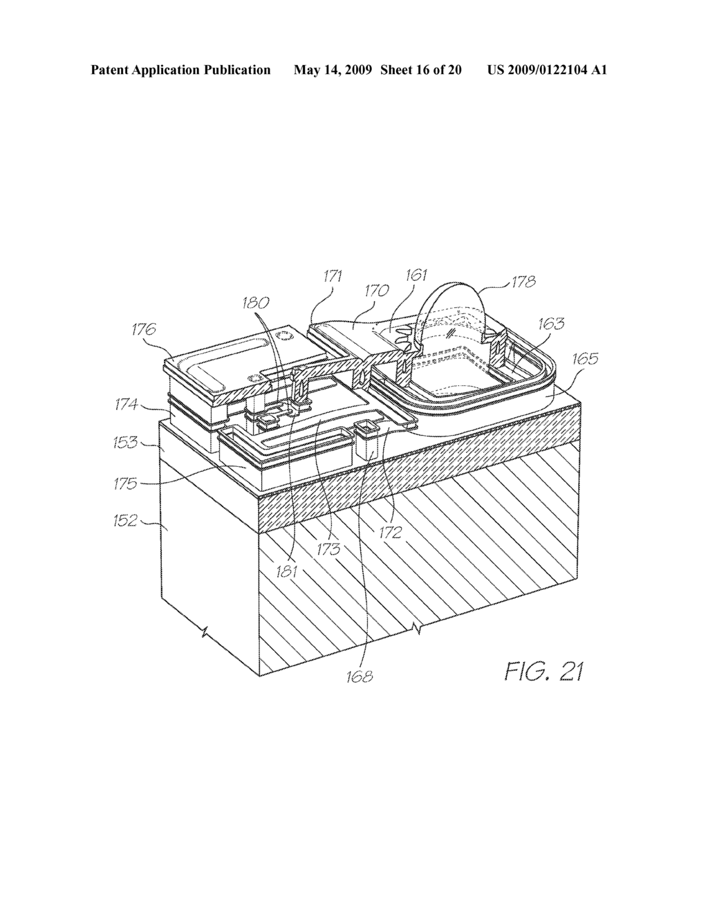 Pagewidth Printhead Assembly Having A Capping Member Actuating Mechanism - diagram, schematic, and image 17