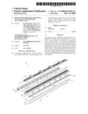 PRINTER WITH PRINTHEAD CHIP HAVING INK CHANNELS REINFORCED BY TRANSVERSE WALLS diagram and image