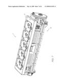 PRINTER WITH PRINTHEAD CHIP HAVING INK CHANNELS REINFORCED BY TRANSVERSE WALLS diagram and image