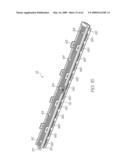 PRINTER WITH PRINTHEAD CHIP HAVING INK CHANNELS REINFORCED BY TRANSVERSE WALLS diagram and image