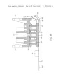 PRINTER WITH PRINTHEAD CHIP HAVING INK CHANNELS REINFORCED BY TRANSVERSE WALLS diagram and image