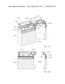 PRINTER WITH PRINTHEAD CHIP HAVING INK CHANNELS REINFORCED BY TRANSVERSE WALLS diagram and image