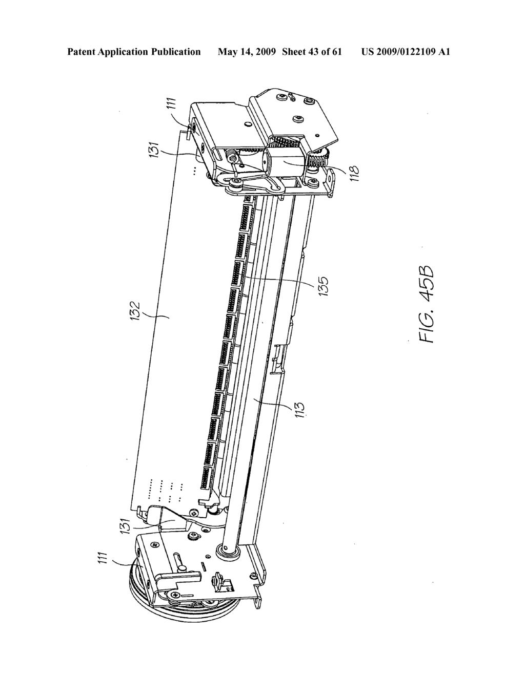 PRINTER WITH PRINTHEAD CHIP HAVING INK CHANNELS REINFORCED BY TRANSVERSE WALLS - diagram, schematic, and image 44