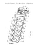 PRINTER WITH PRINTHEAD CHIP HAVING INK CHANNELS REINFORCED BY TRANSVERSE WALLS diagram and image