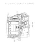 PRINTER WITH PRINTHEAD CHIP HAVING INK CHANNELS REINFORCED BY TRANSVERSE WALLS diagram and image