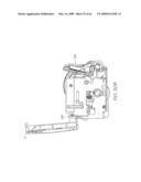 PRINTER WITH PRINTHEAD CHIP HAVING INK CHANNELS REINFORCED BY TRANSVERSE WALLS diagram and image