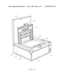 CRADLE UNIT FOR A PRINTER ASSEMBLY diagram and image