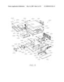 CRADLE UNIT FOR A PRINTER ASSEMBLY diagram and image