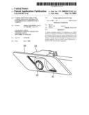 CAMERA MOUNTING STRUCTURE, CAMERA MOUNTING METHOD AND EXTERIOR PANEL COMPONENT OF A VEHICLE diagram and image