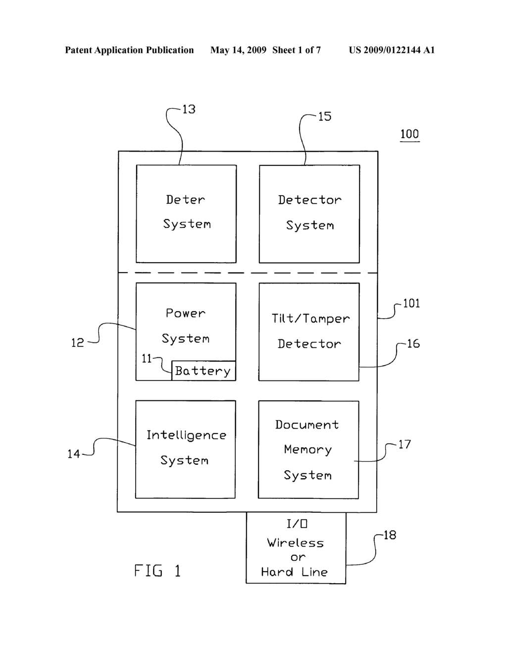 Method for detecting events at a secured location - diagram, schematic, and image 02